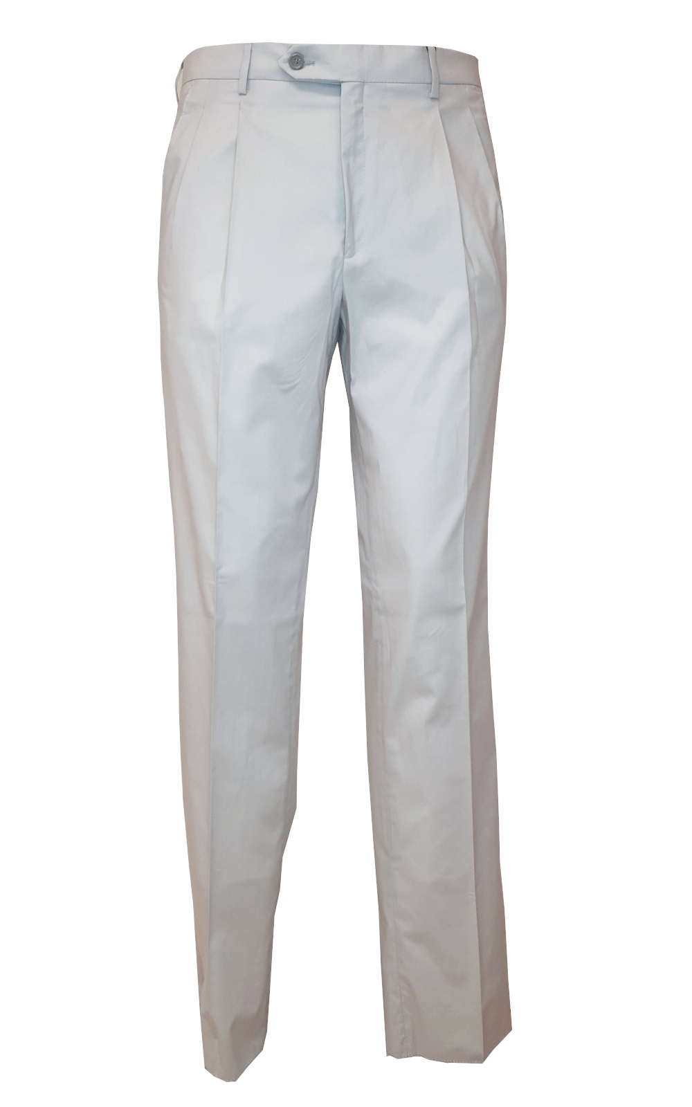 Pantalone Uomo Due Pence Puro Cotone Made In Italy Classico Sportivo