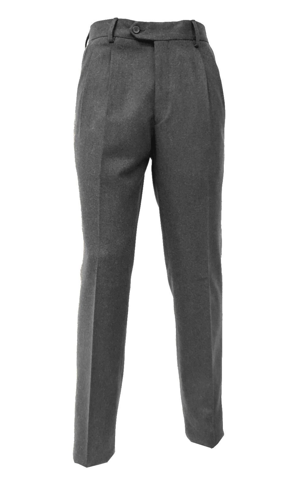 PANTALONE CLASSICO LANA Due pinces Flanella Made In Italy Tasca America  M2204 EUR 45,49 - PicClick IT